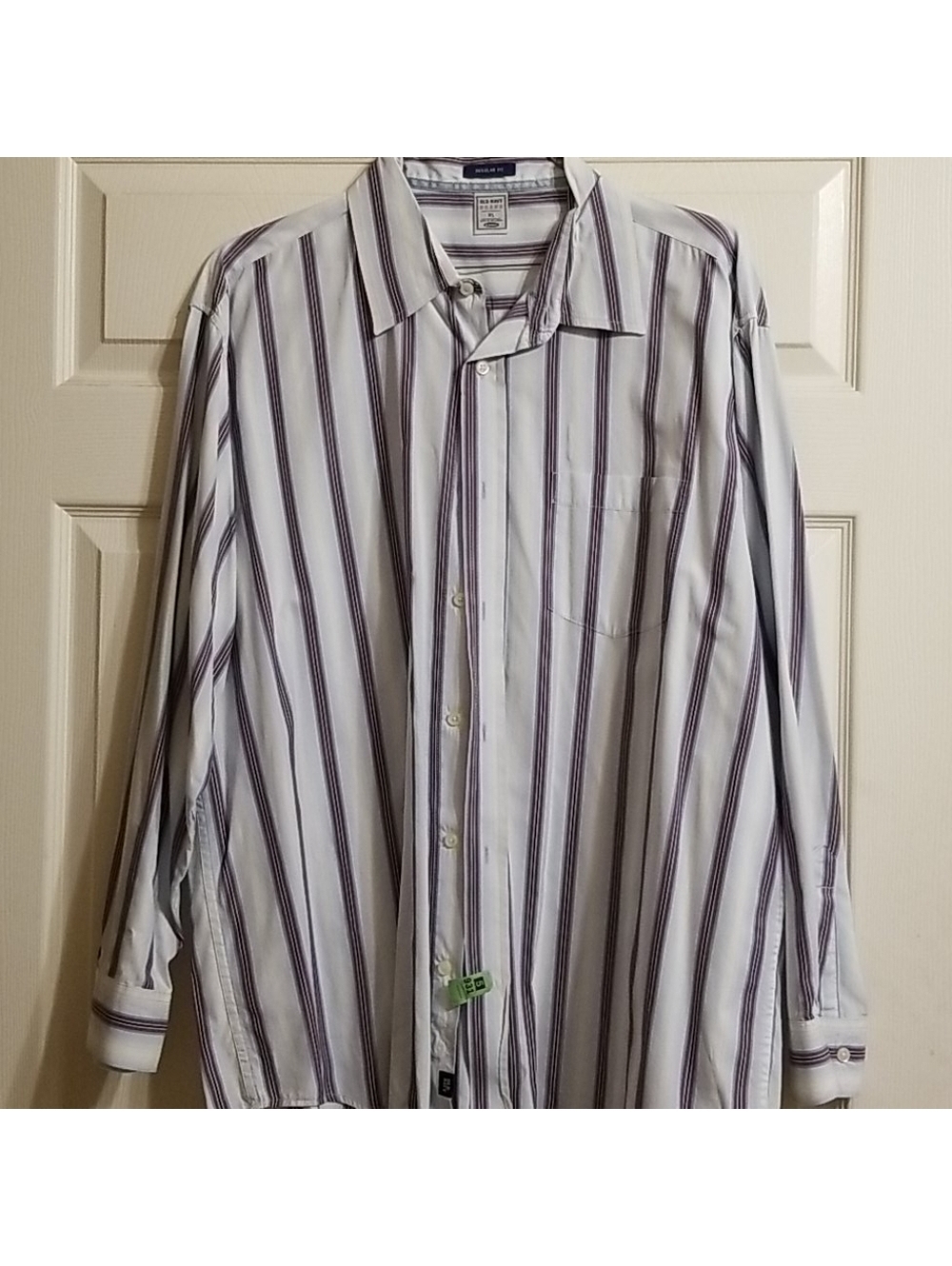 Men's striped dress shirt